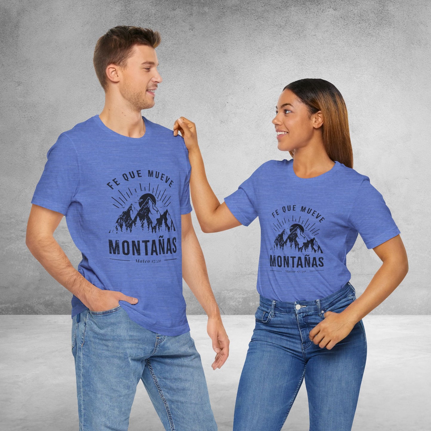 Camiseta “Fe Que Mueve Montañas” – (Mateo 17:20)
