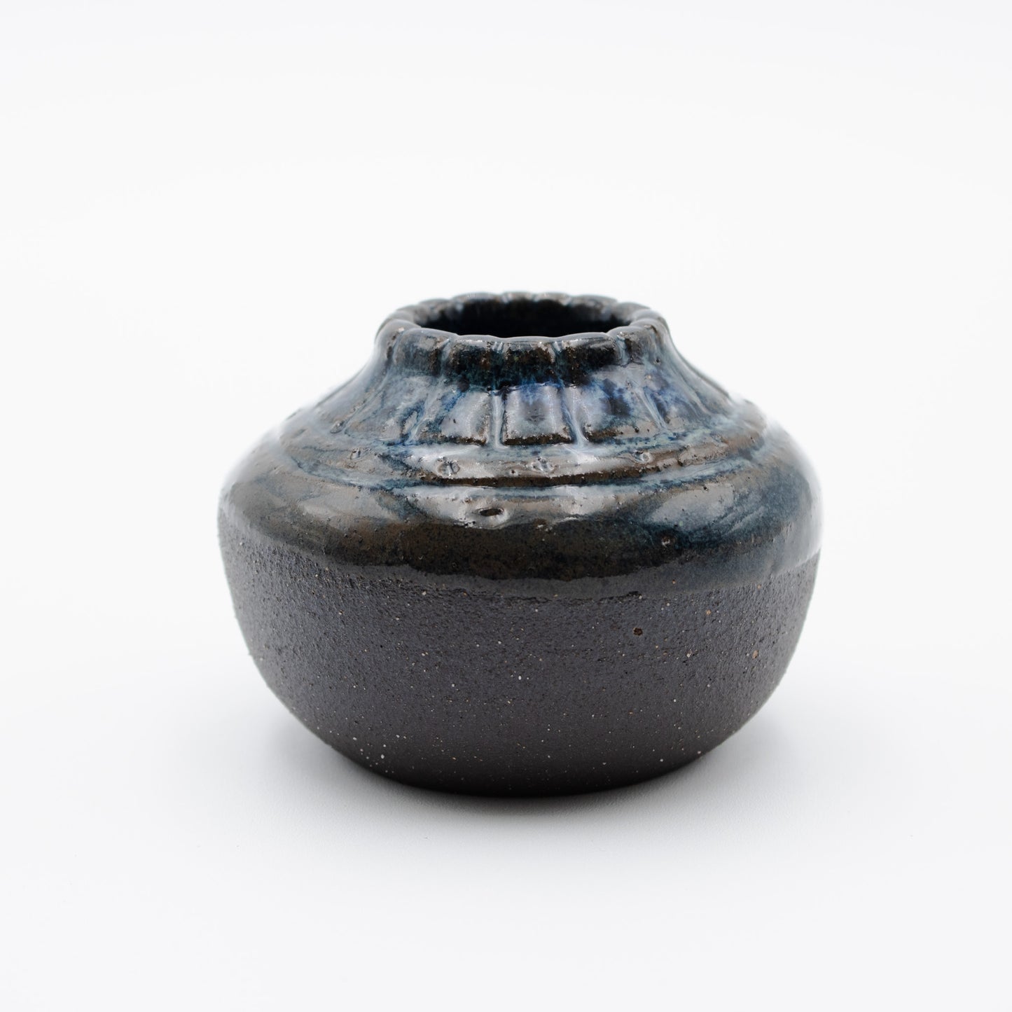 Midnight Bloom Mini Vase