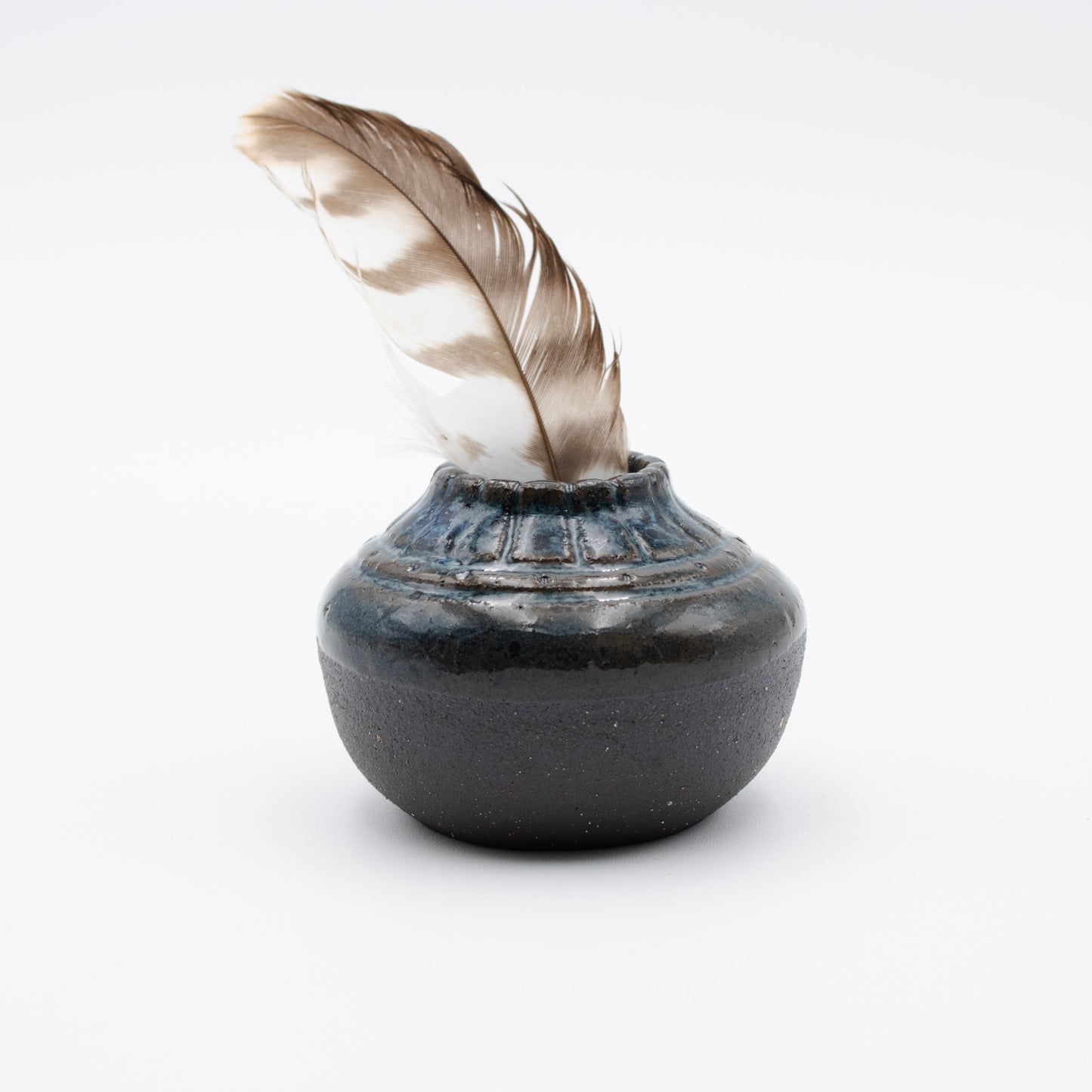 Midnight Bloom Mini Vase