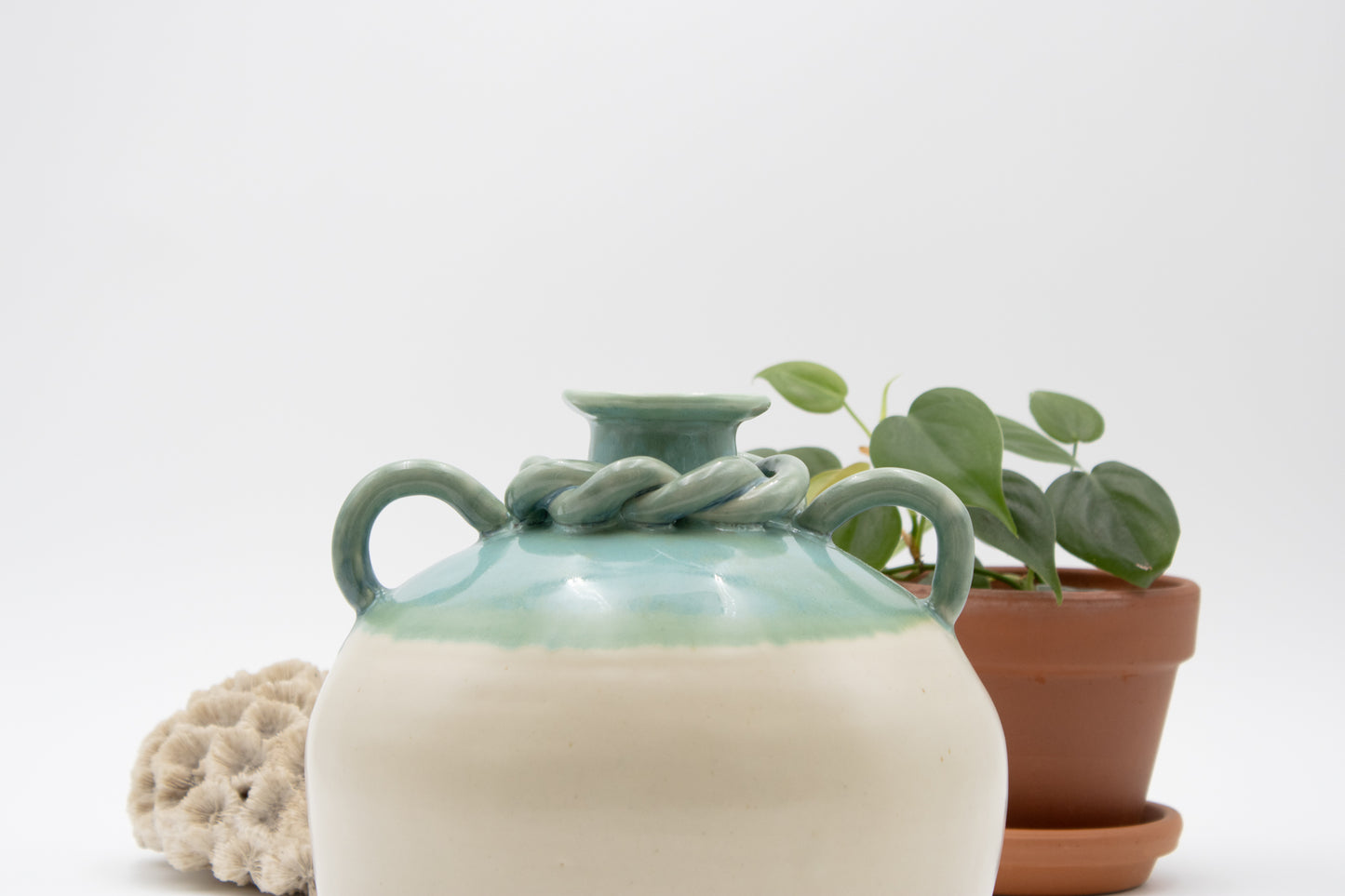 Turquoise Horizon Vase