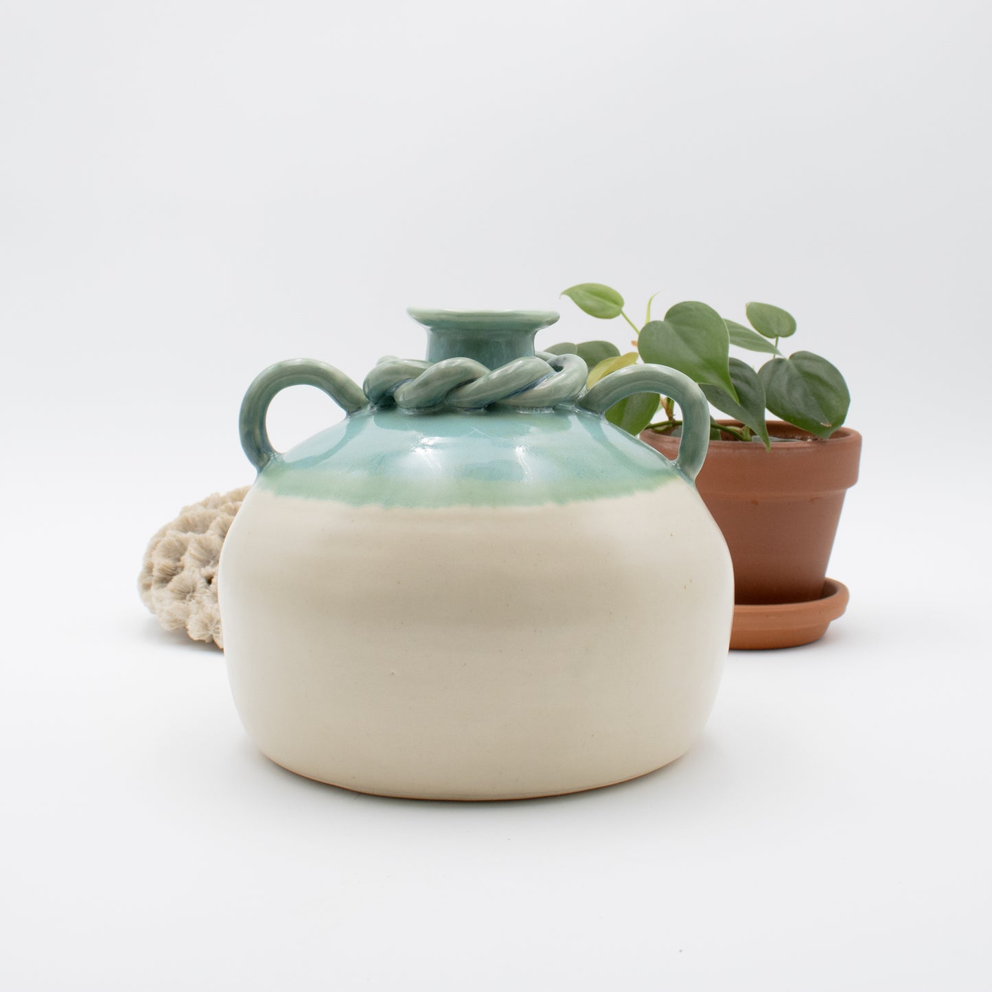 Turquoise Horizon Vase