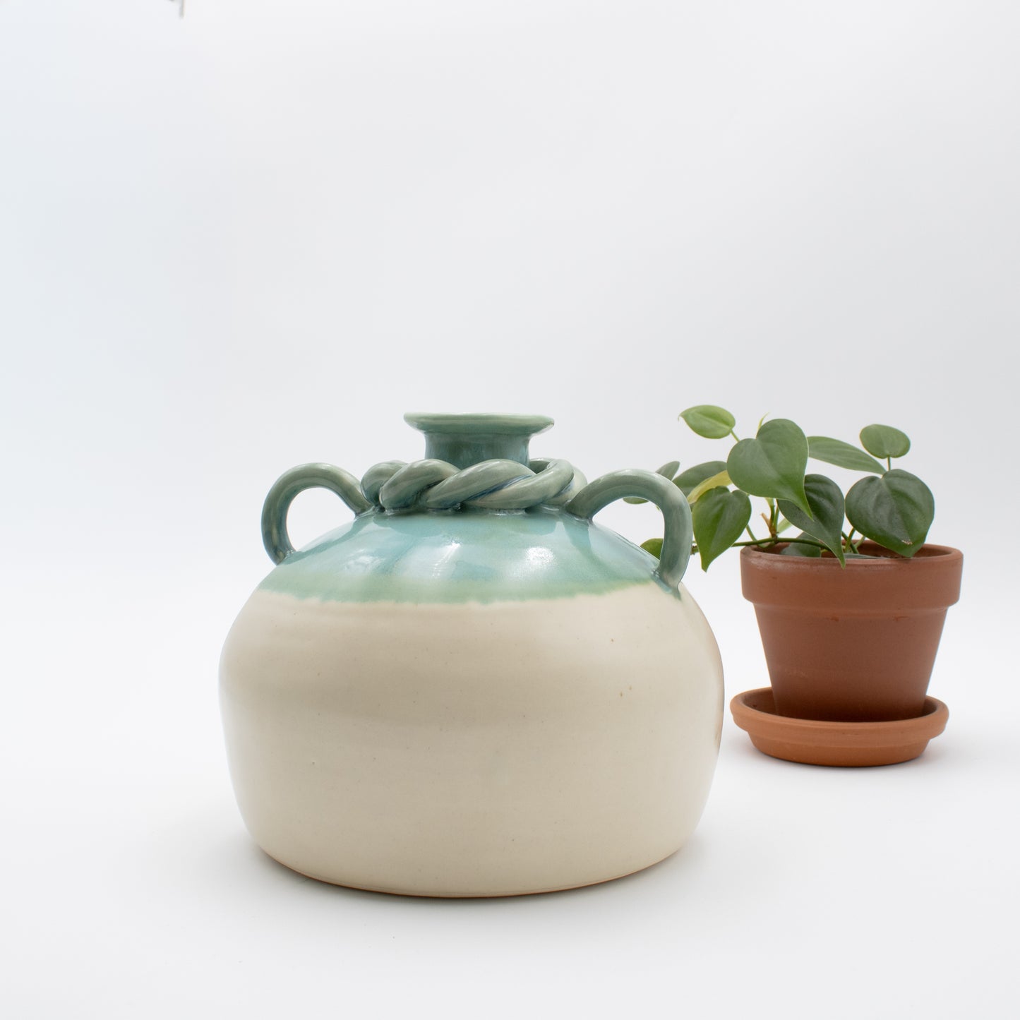 Turquoise Horizon Vase