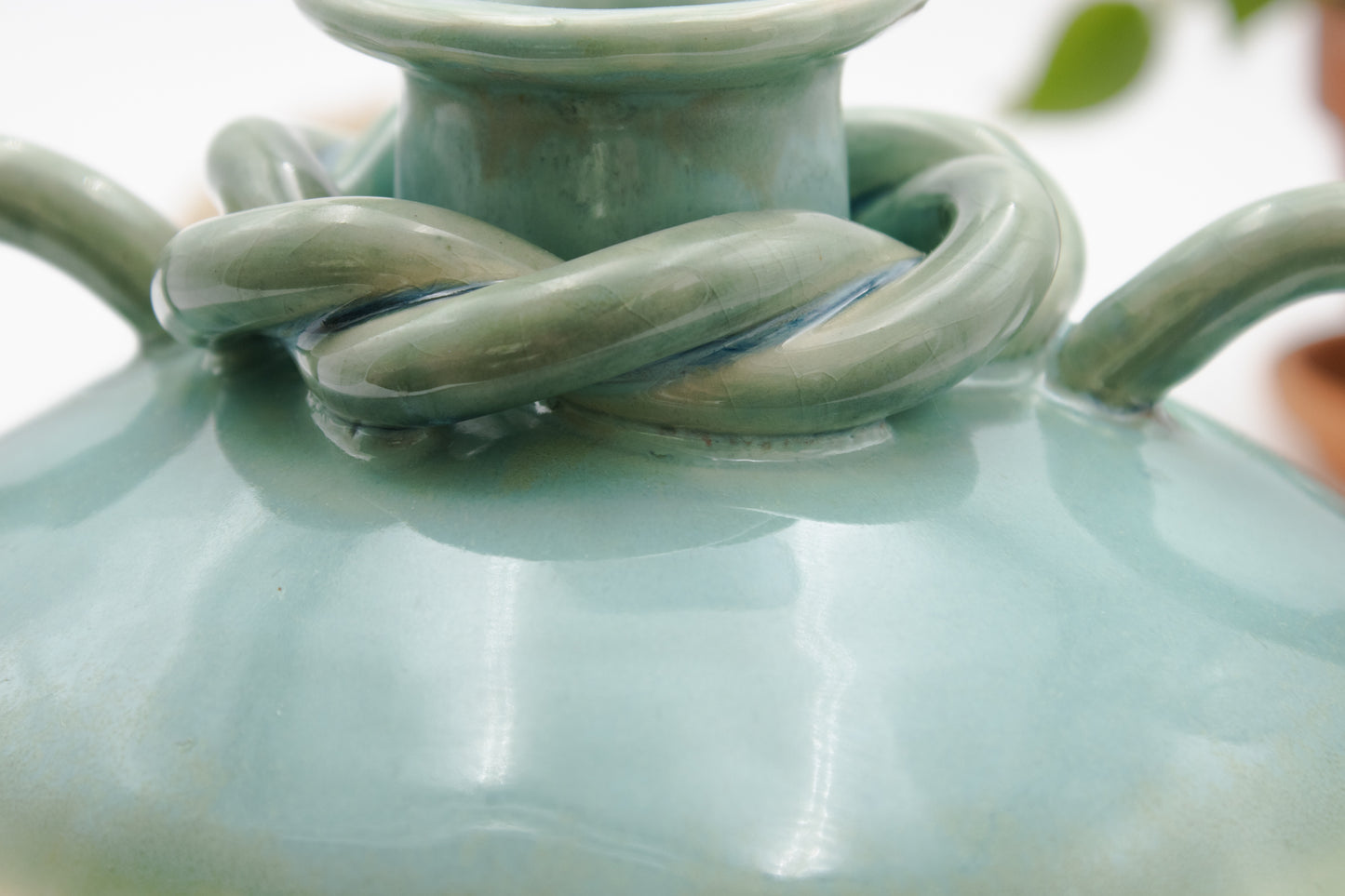 Turquoise Horizon Vase