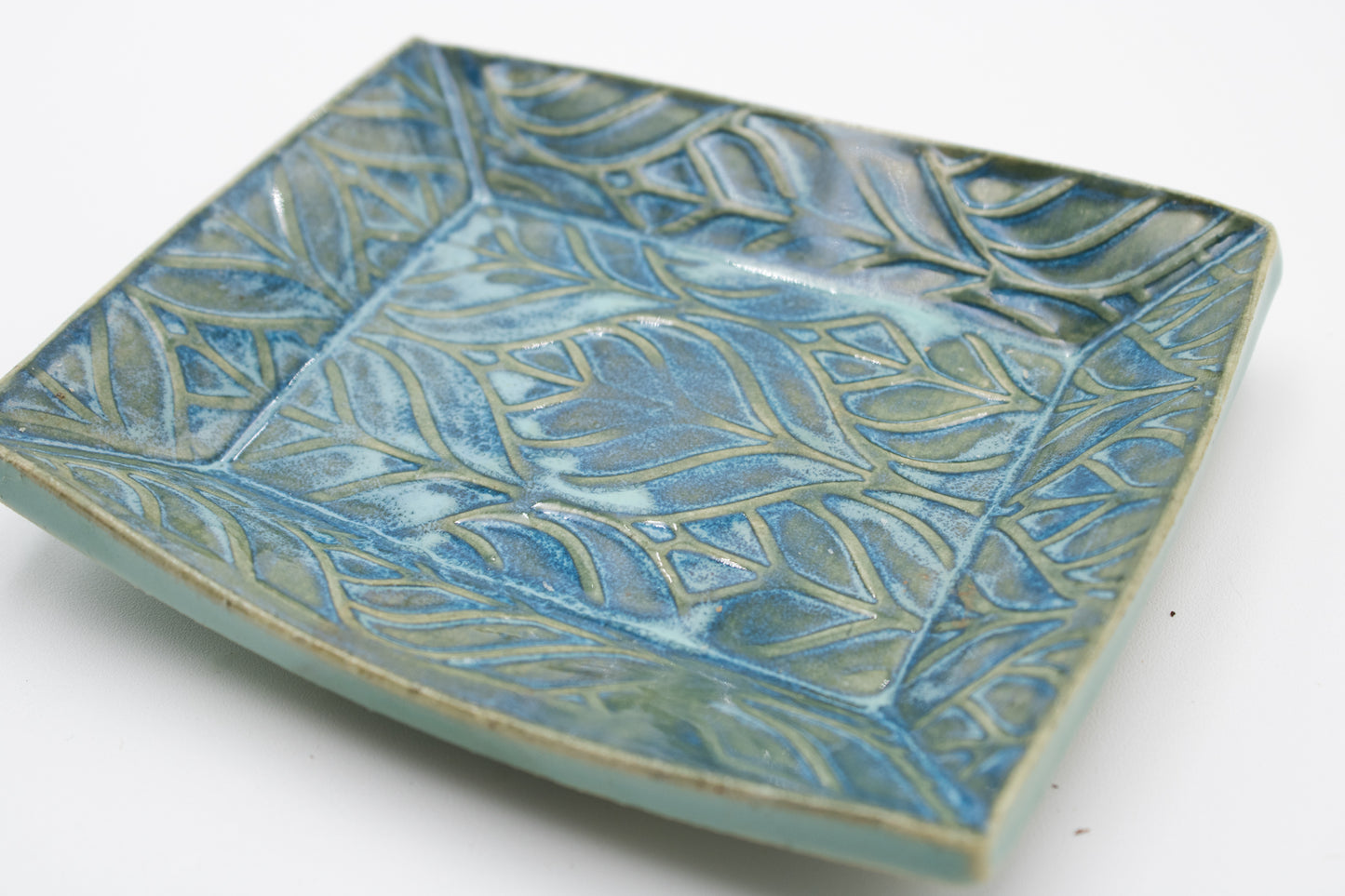 Azure Bloom Soap Dish