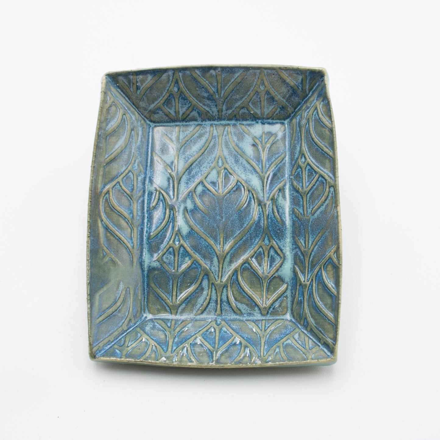 Azure Bloom Soap Dish