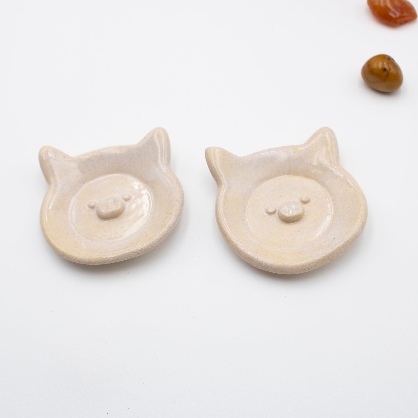 Little Oinks Trinket Dishes - Cream
