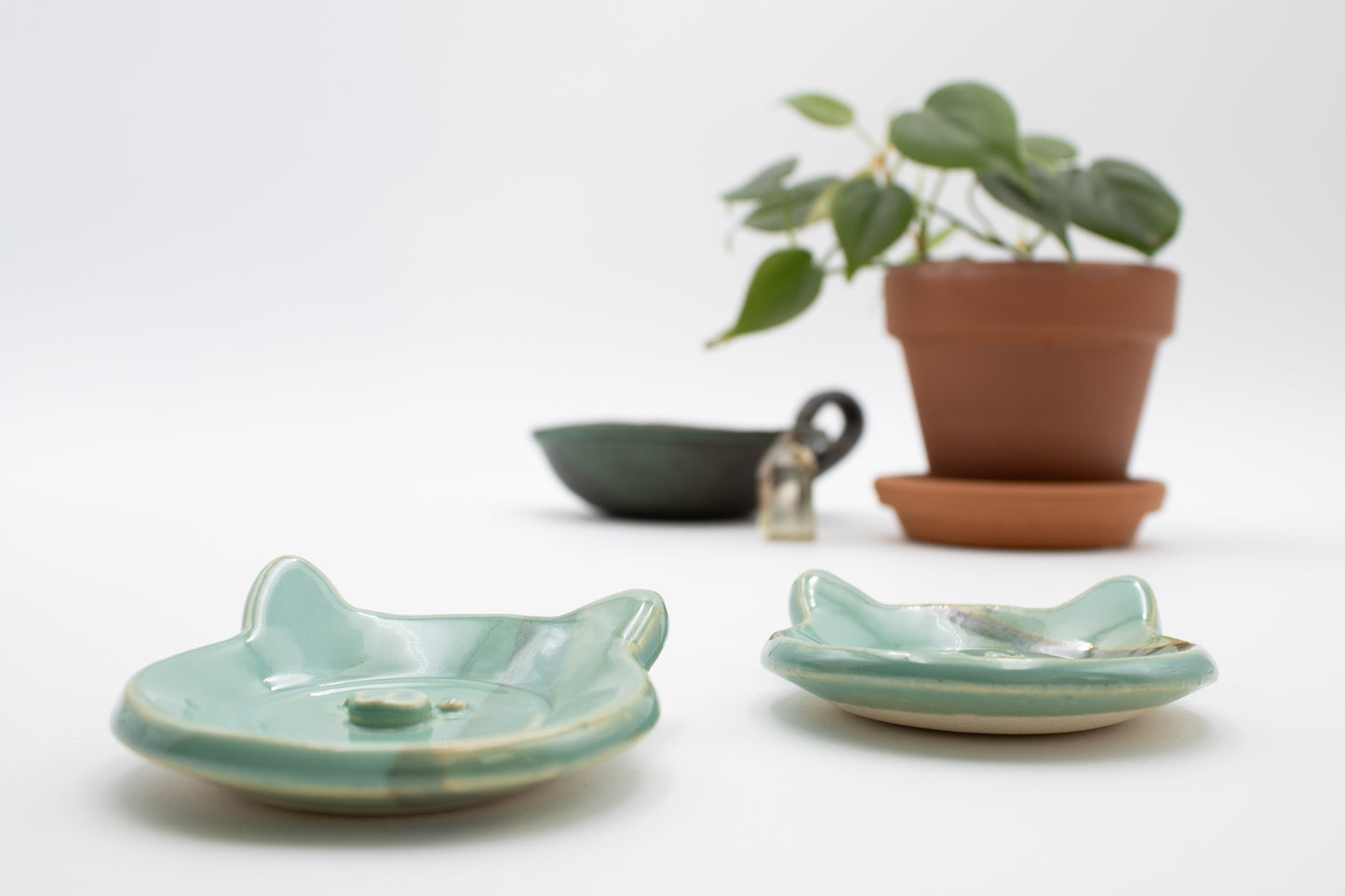 Little Oinks Trinket Dishes - Turquoise