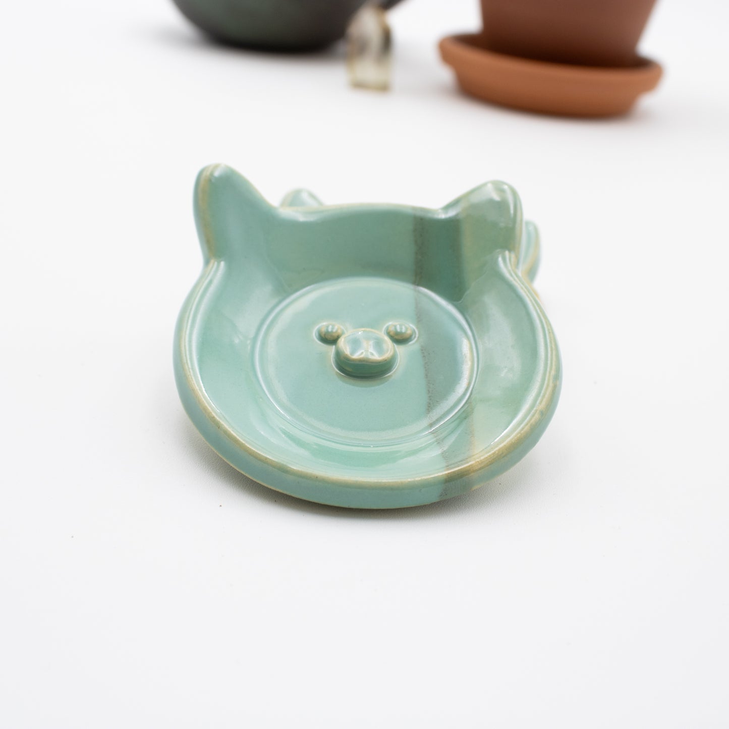 Little Oinks Trinket Dishes - Turquoise
